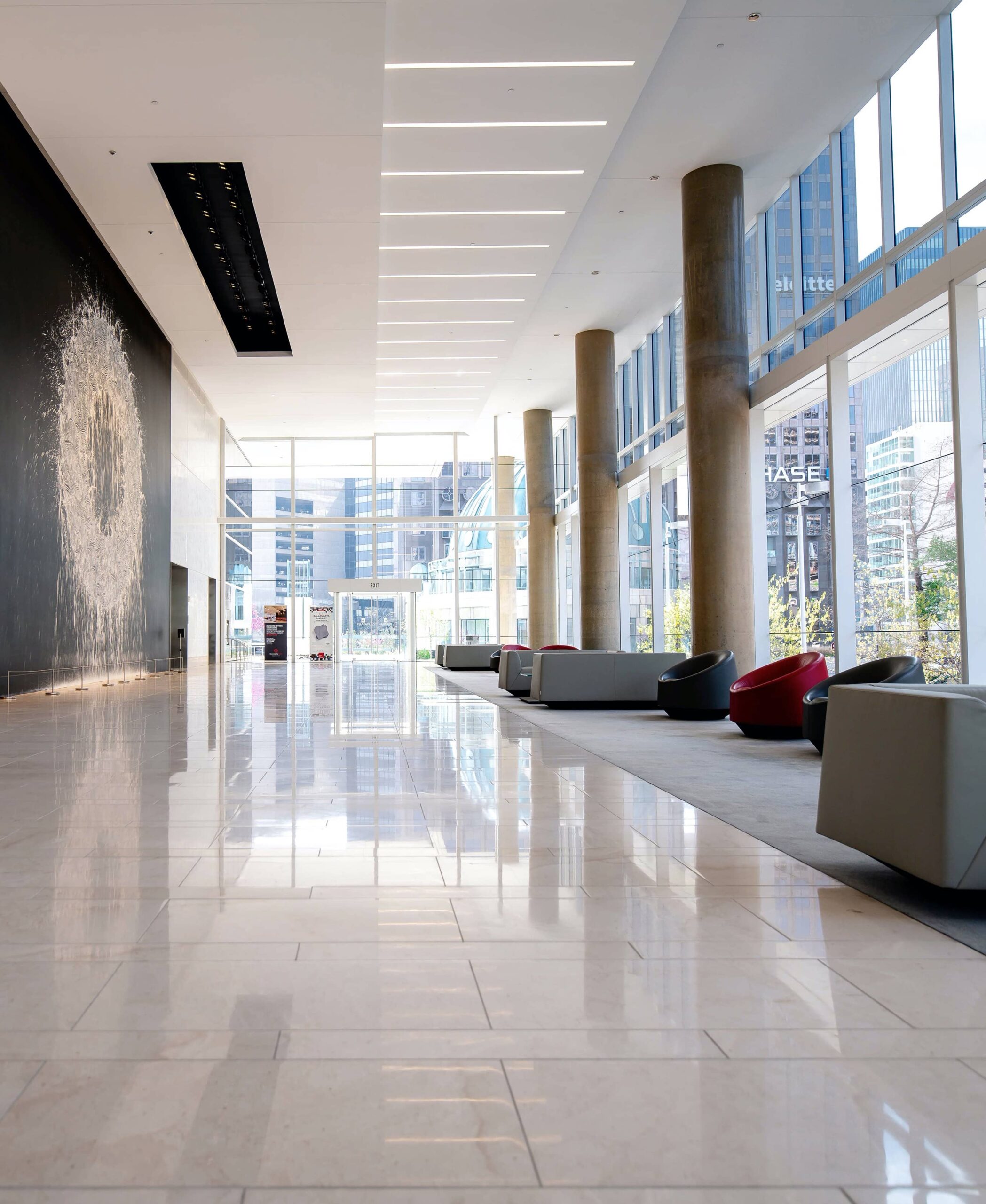 Commercial Cleaning Services 127 Restoration office building entrance